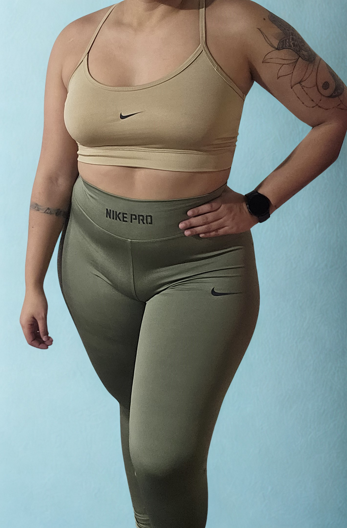 Conjunto calza larga y top